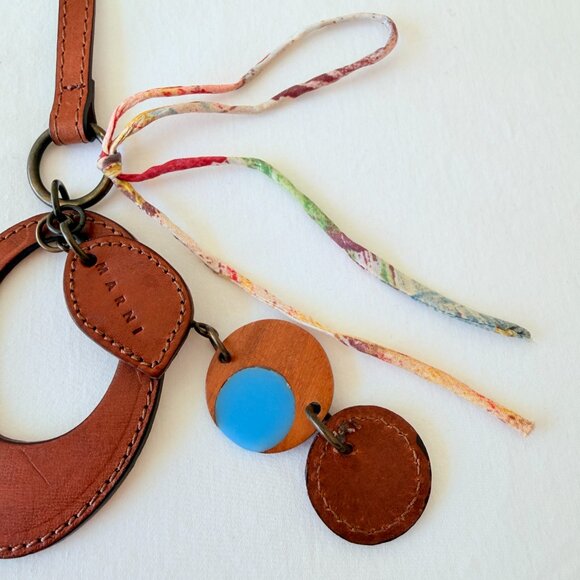 Marni Leather Bag Charm - Picture 4 of 14